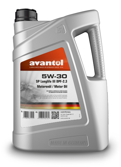 5W-30 SP Longlife III DPF-2.3 Моторно Масло